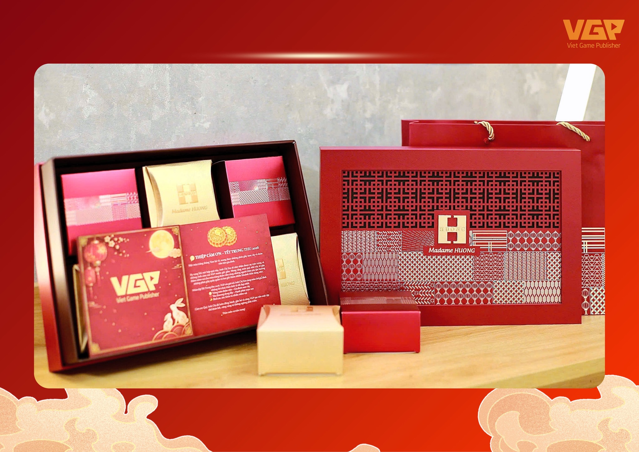 Quà Trung thu trong hoạt động được VGP chia sẻ trên fanpage
